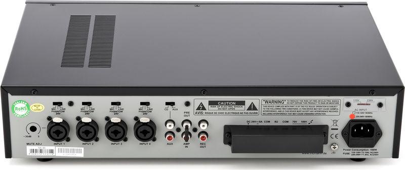 swissonic powered mixers swissonic sa 65