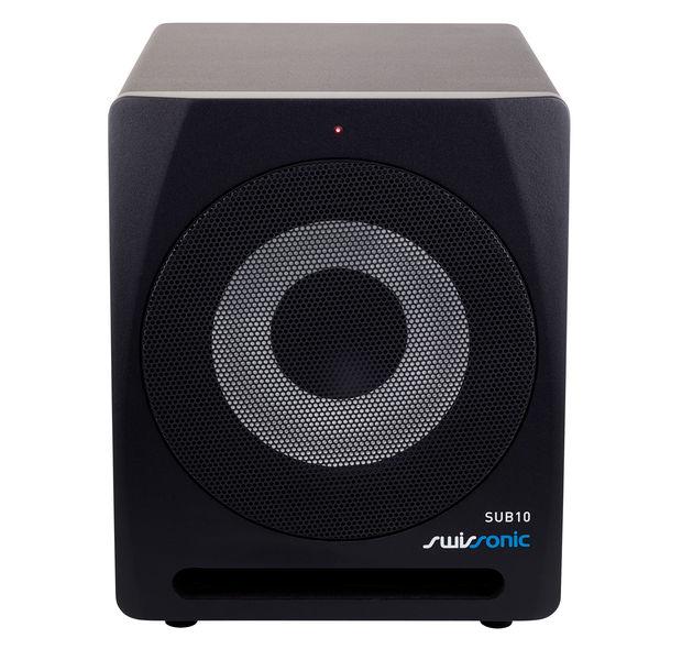 swissonic subwoofers swissonic sub10 active 10 inch studio subwoofer