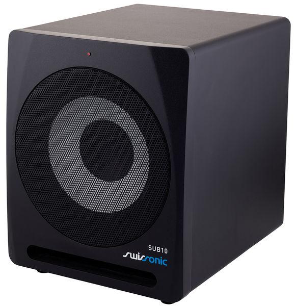 swissonic subwoofers swissonic sub10 active 10 inch studio subwoofer