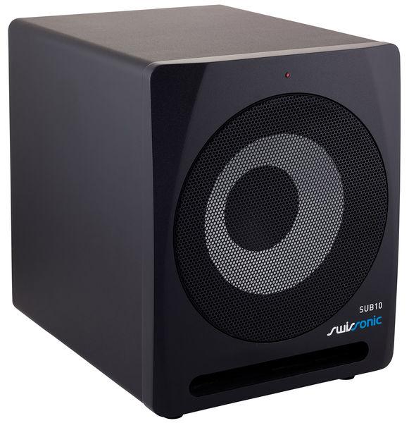swissonic subwoofers swissonic sub10 active 10 inch studio subwoofer