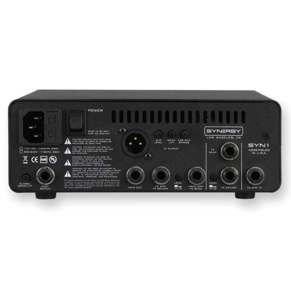 synergy pre amps synergy syn-1 table top pre amp slot for one module
