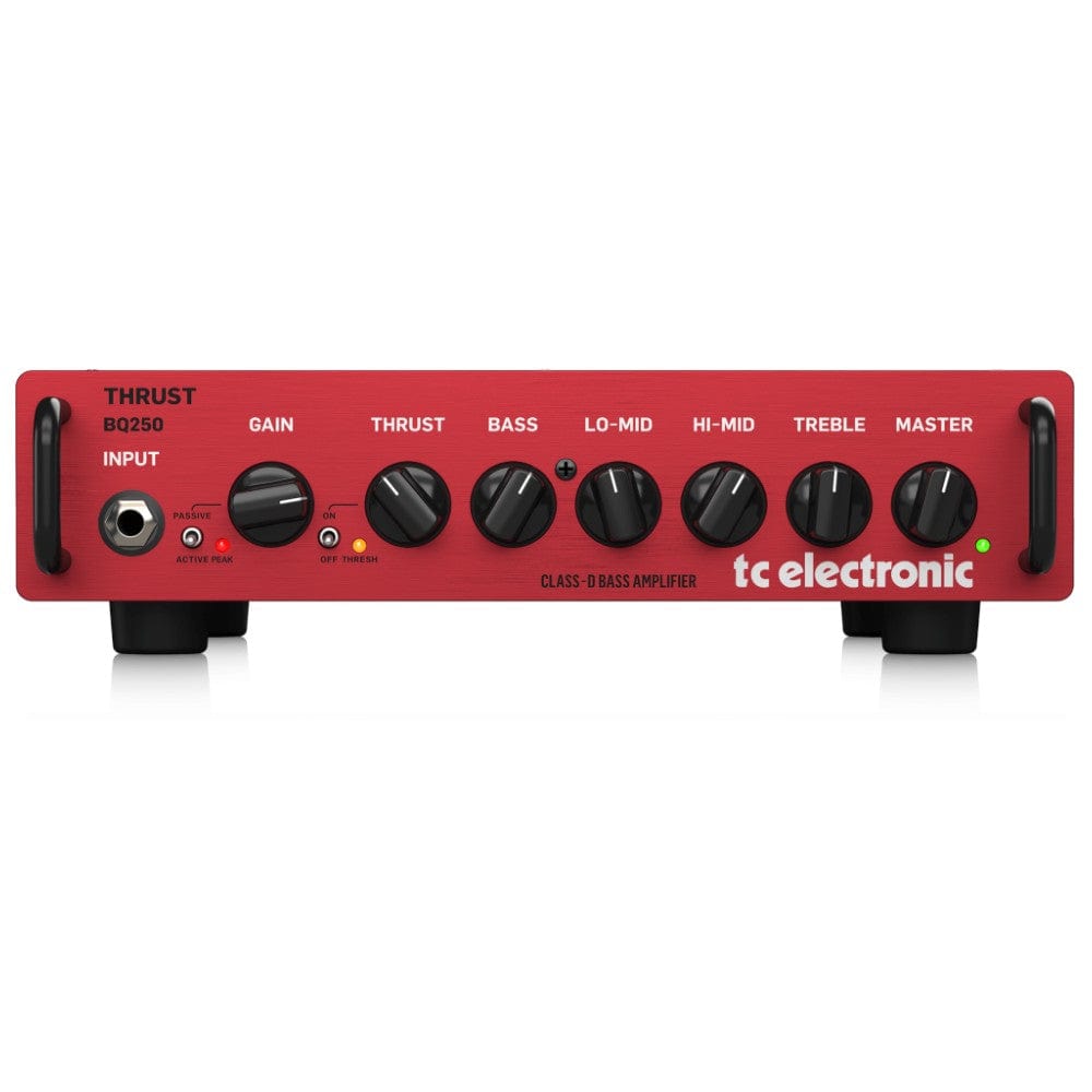 t.c. electronic bass amplifier heads tc electronic bq250 250 watt bass head with mosfet preamp