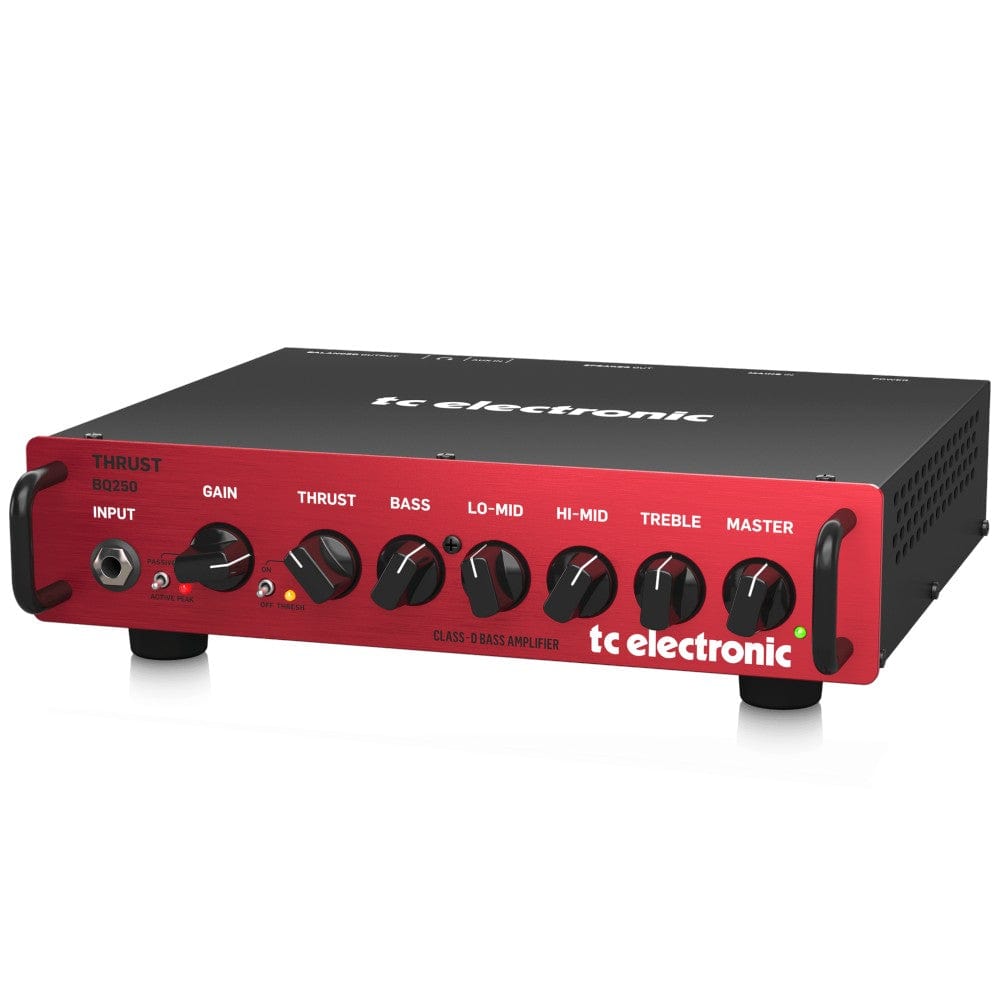 t.c. electronic bass amplifier heads tc electronic bq250 250 watt bass head with mosfet preamp