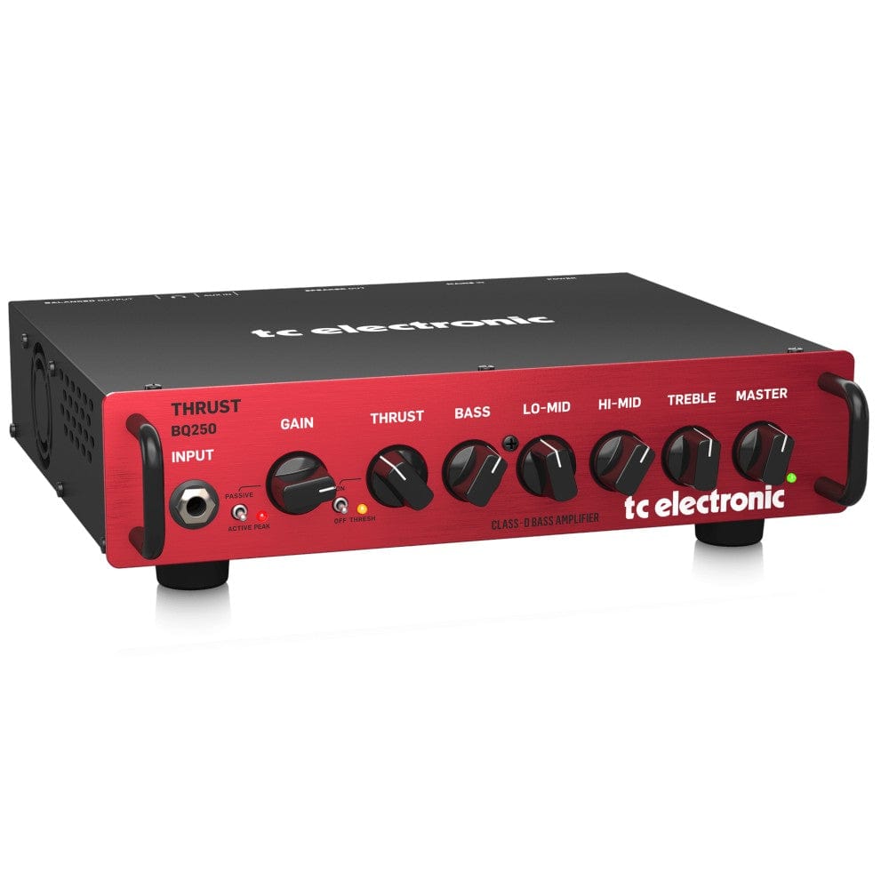 t.c. electronic bass amplifier heads tc electronic bq250 250 watt bass head with mosfet preamp