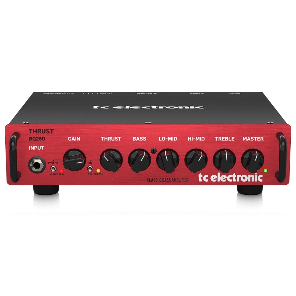 t.c. electronic bass amplifier heads tc electronic bq250 250 watt bass head with mosfet preamp