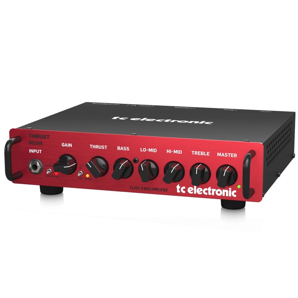 t.c. electronic bass amplifier heads tc electronic bq250 500 watt portable bass head with mosfet preamp