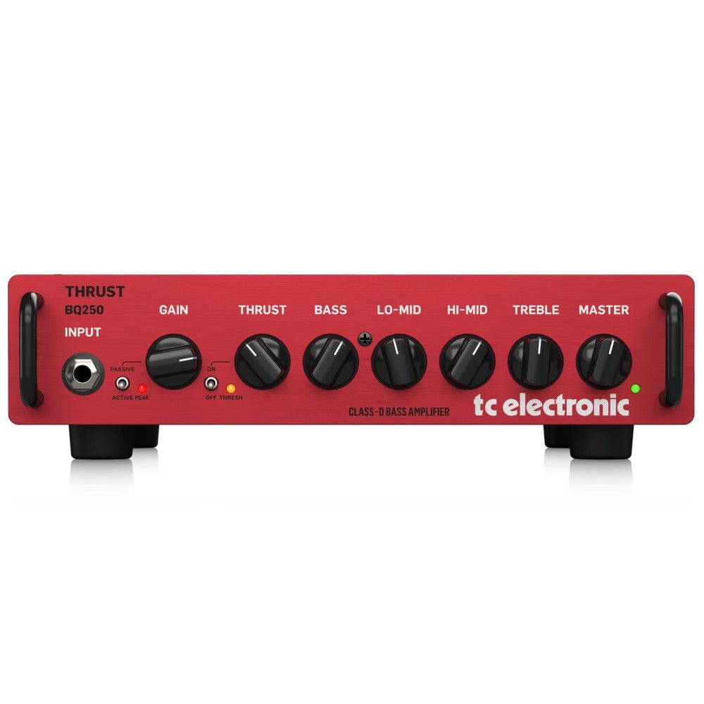 t.c. electronic bass amplifier heads tc electronic bq250 500 watt portable bass head with mosfet preamp