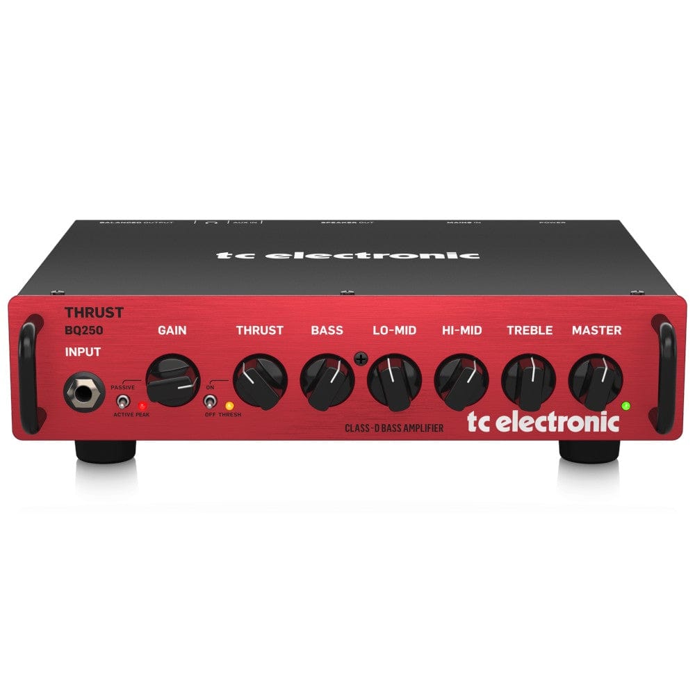t.c. electronic bass amplifier heads tc electronic bq250 500 watt portable bass head with mosfet preamp