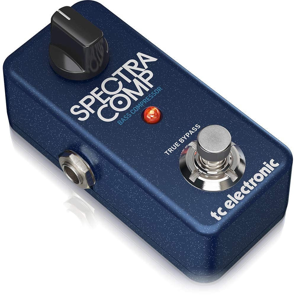 t.c. electronic bass effects t.c. electronic spectracomp mini bass compressor pedal