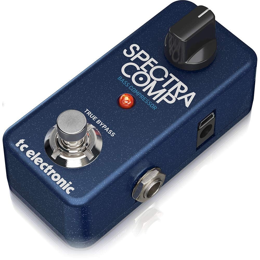 t.c. electronic bass effects t.c. electronic spectracomp mini bass compressor pedal