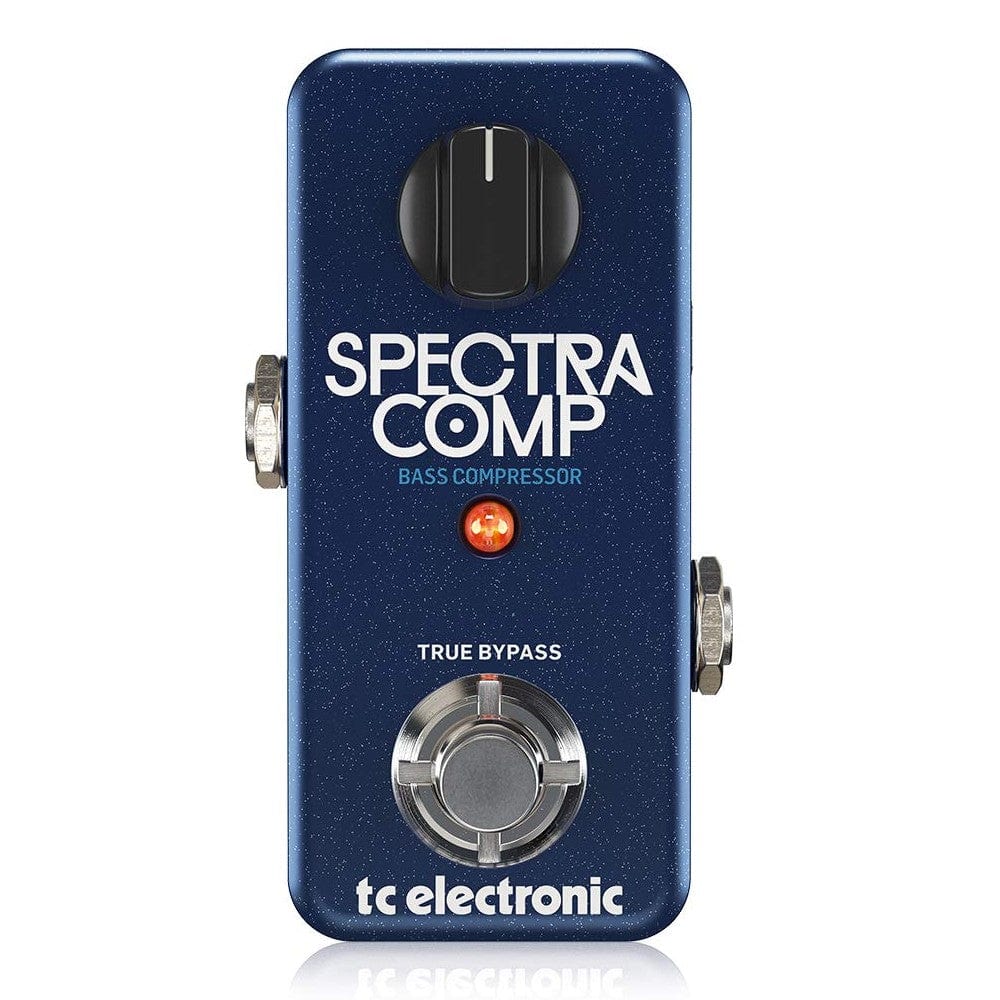 t.c. electronic bass effects t.c. electronic spectracomp mini bass compressor pedal