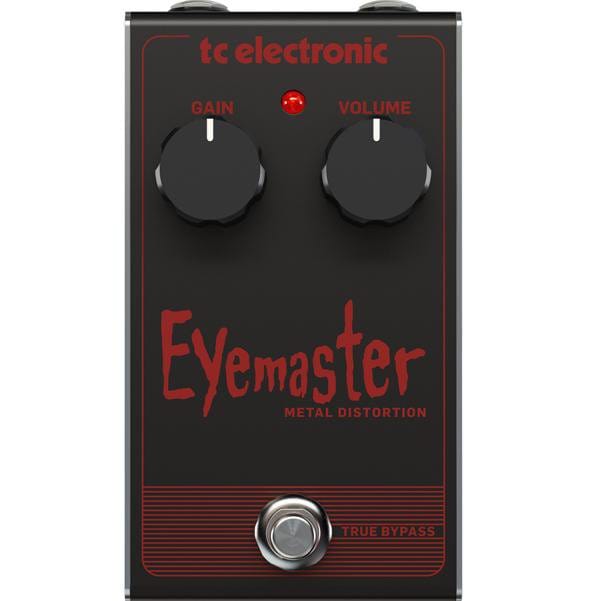 t.c. electronic effect pedals t.c. electronic eyemaster metal distortion effects pedal