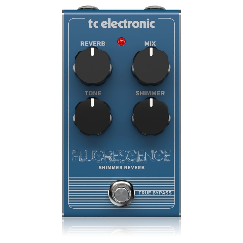 t.c. electronic effect pedals t.c. electronic fluorescence shimmering reverb pedal