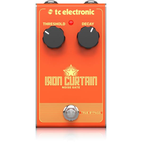t.c. electronic effect pedals t.c. electronic iron curtain noise gate pedal