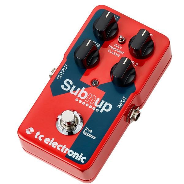 t.c. electronic effect pedals t.c. electronic sub 'n' up octaver pedal