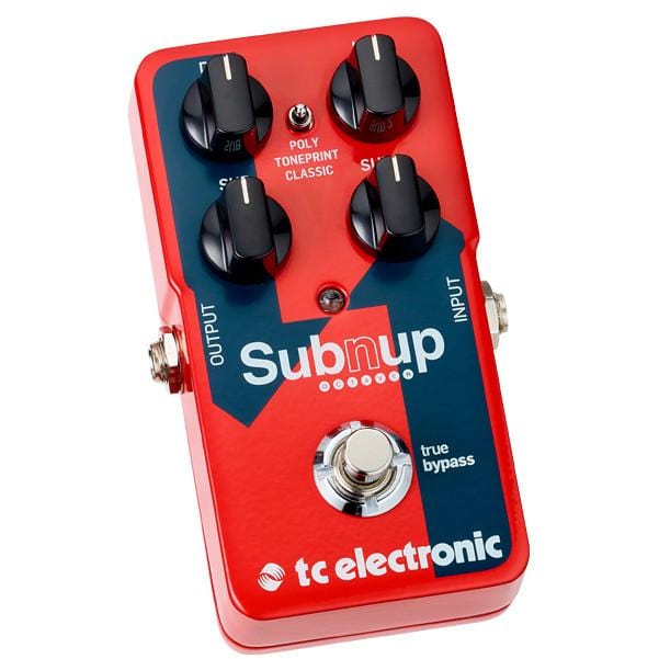 t.c. electronic effect pedals t.c. electronic sub 'n' up octaver pedal