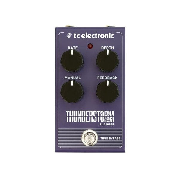 t.c. electronic effect pedals t.c. electronic thunderstorm flanger effect pedal