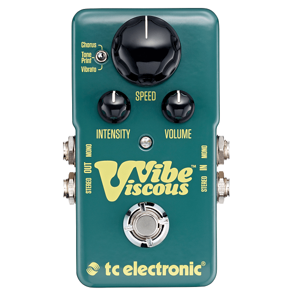 t.c. electronic effect pedals t.c. electronic viscous vibe pedal