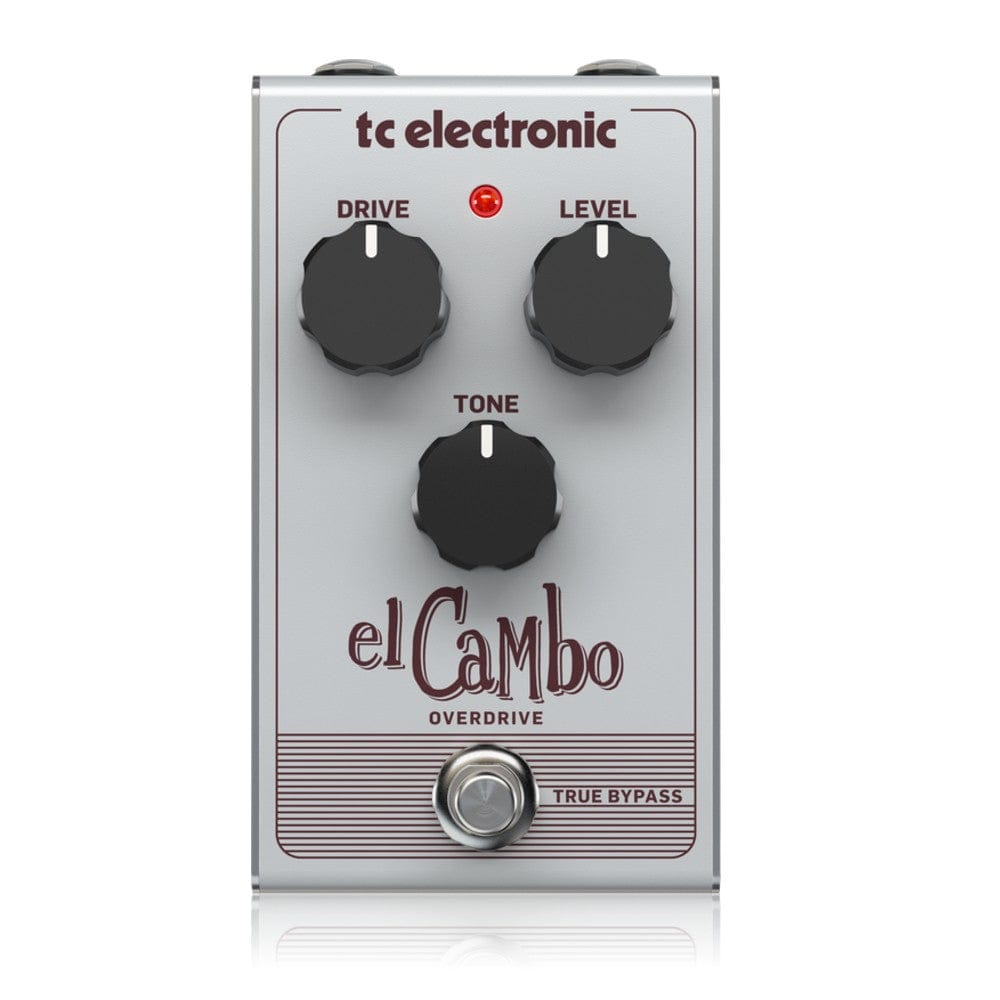 t.c. electronic effect pedals tc electronic el cambo classic tube overdrive pedal with 3 knob