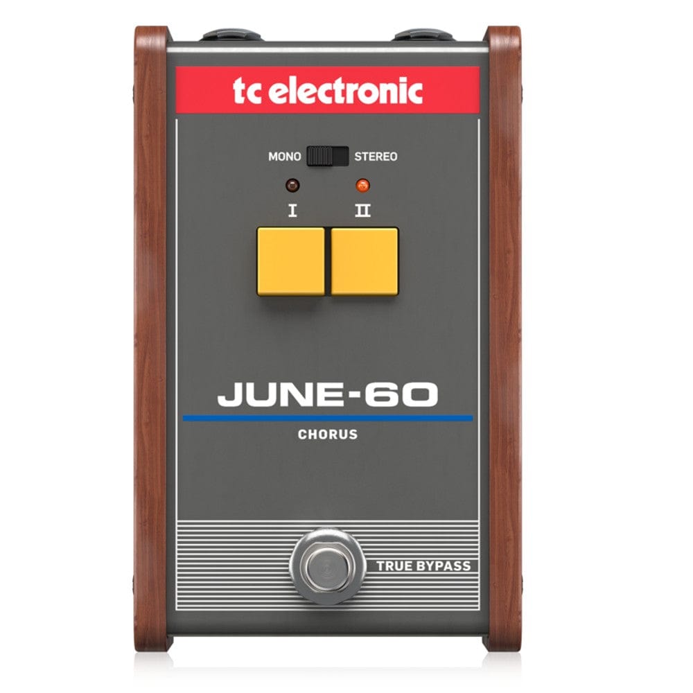 t.c. electronic effect pedals tc electronic june 60 legendary stereo choruswith 2-button effect