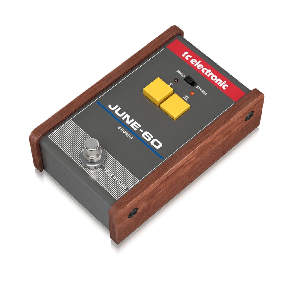 t.c. electronic effect pedals tc electronic june 60 legendary stereo choruswith 2-button effect