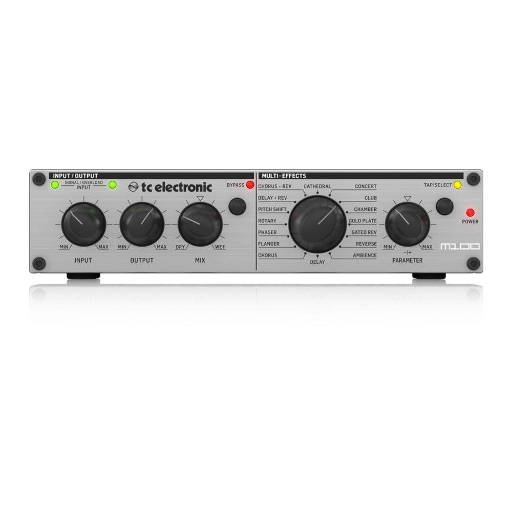 t.c. electronic effect pedals tc electronic m100 stereo multi-effects processor