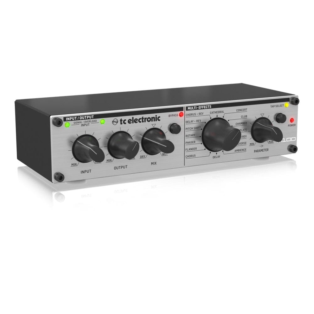 t.c. electronic effect pedals tc electronic m100 stereo multi-effects processor