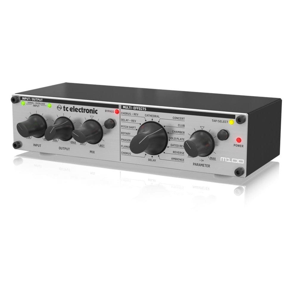 t.c. electronic effect pedals tc electronic m100 stereo multi-effects processor