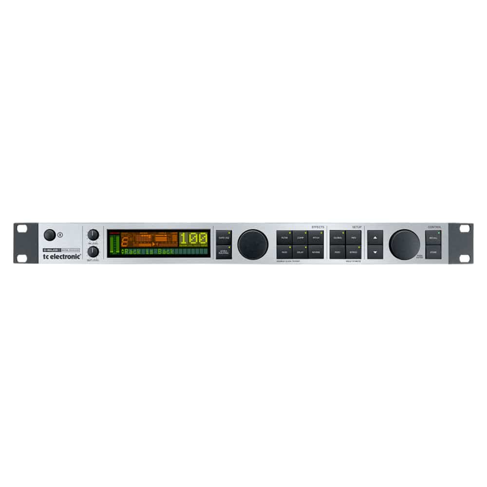 t.c. electronic rack mounted effects t.c. electronic g-major 2 guitar multi-effects rack processor