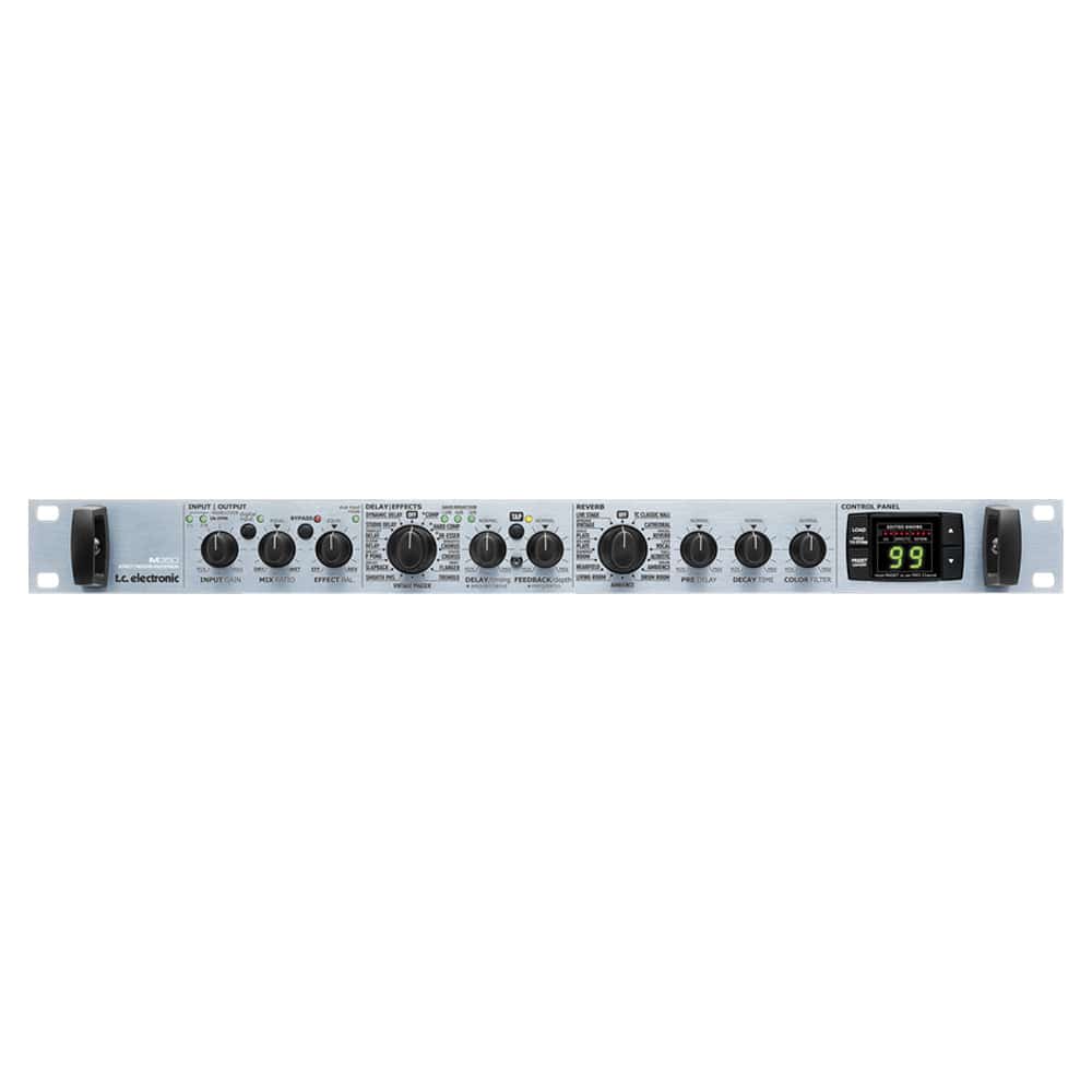 t.c. electronic rack mounted effects t.c. electronic m350 rack processor with reverb and multi-effects