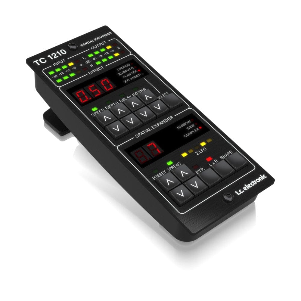 t.c. electronic signal processors tc electronic tc1210 unique spatial plug-in expander desktop controller interface