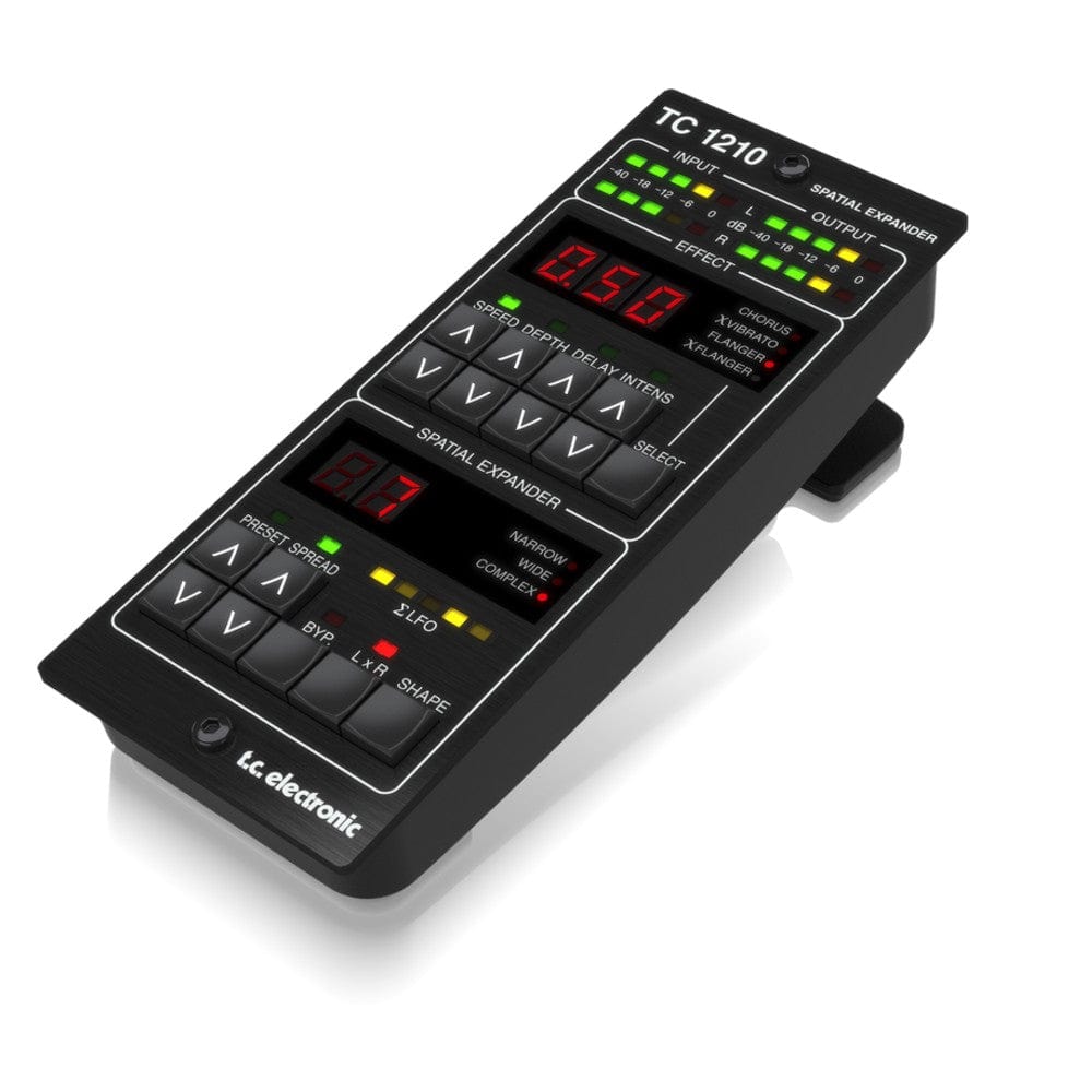 t.c. electronic signal processors tc electronic tc1210 unique spatial plug-in expander desktop controller interface