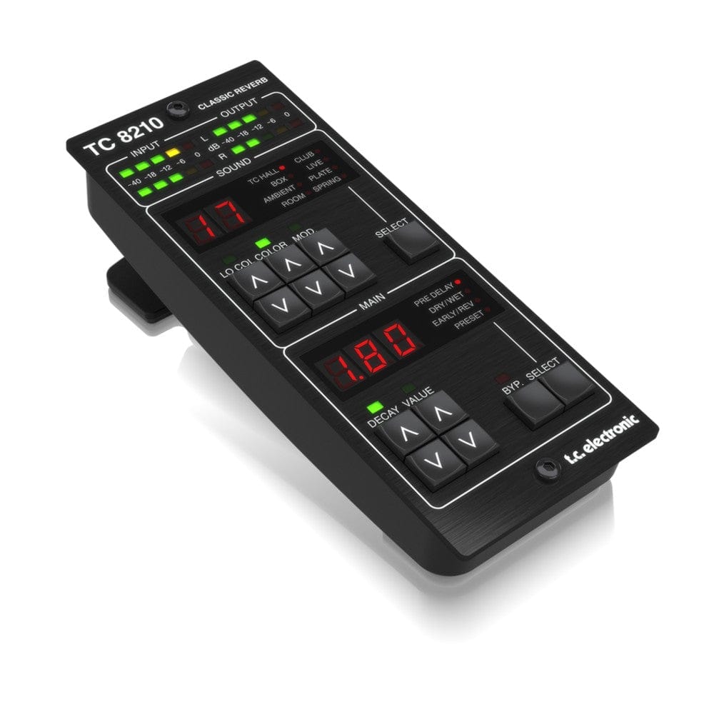 t.c. electronic signal processors tc electronic tc8210 dt classic mixing plug-in reverb desktop controller interface