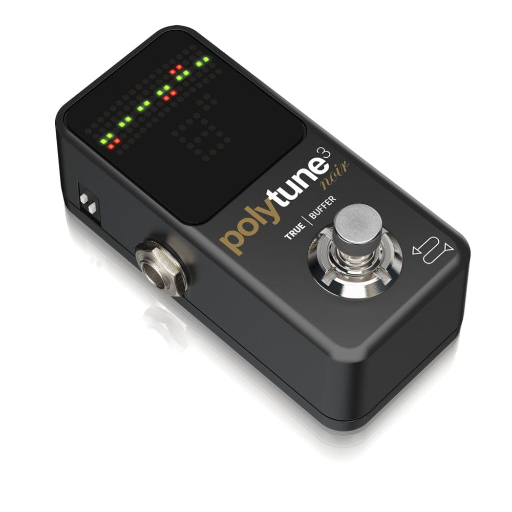 t.c. electronic tuners t.c. electronic polytune 3 noir tiny polyphonic tuner