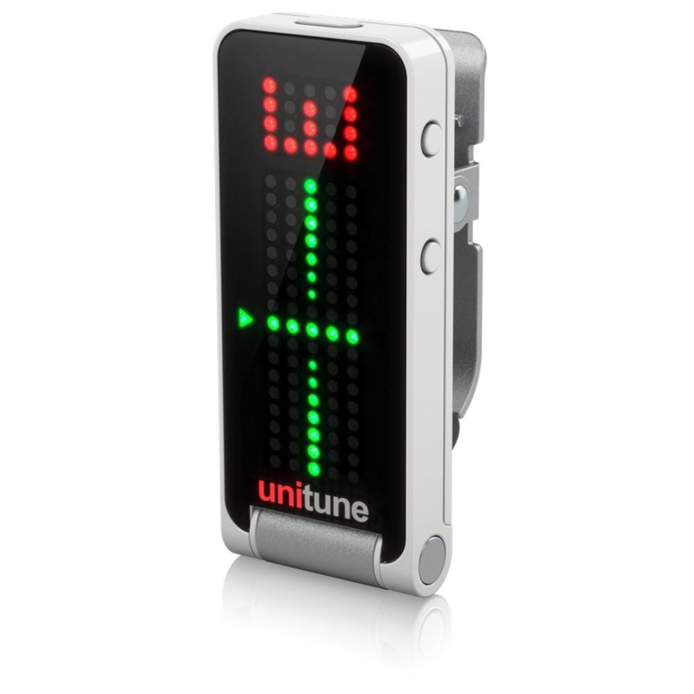t.c. electronic tuners t.c. electronic unitune clip-on tuner with strobe and chromatic modes