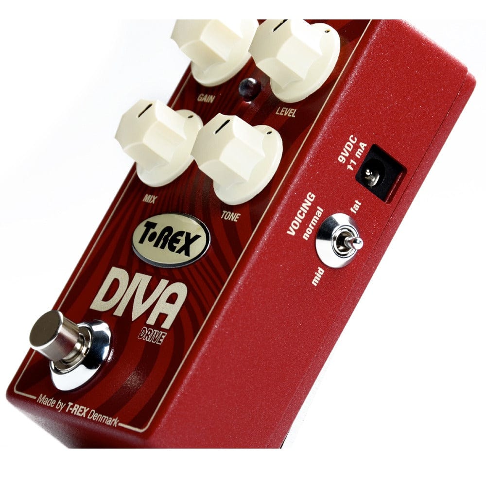 t-rex effect pedals t-rex diva drive overdrive effect pedal