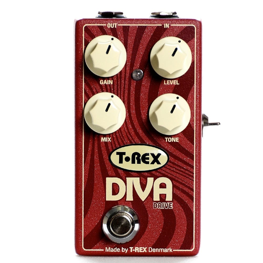 t-rex effect pedals t-rex diva drive overdrive effect pedal