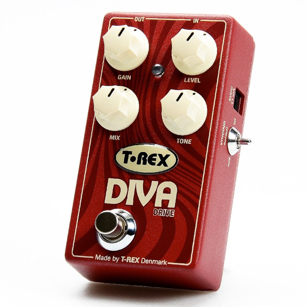 t-rex effect pedals t-rex diva drive overdrive effect pedal