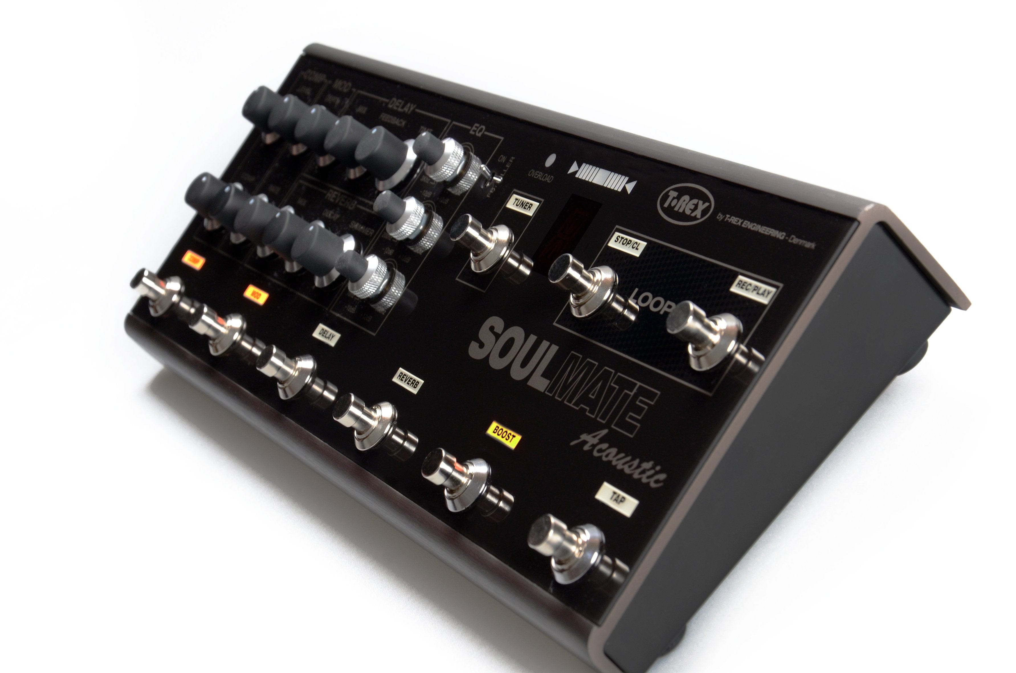 t-rex effect pedals t-rex soulmate acoustic multi effects pedal