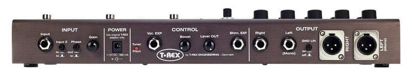 t-rex effect pedals t-rex soulmate acoustic multi effects pedal