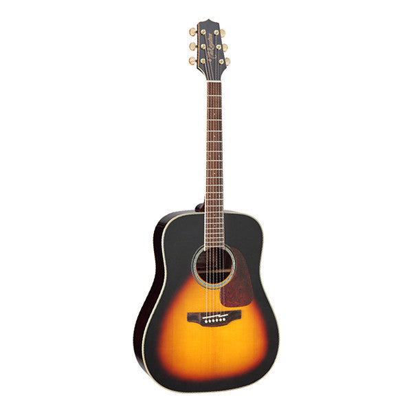 takamine acoustic guitars takamine gd71 dreadnought acoustic guitar - brown sunburst gloss