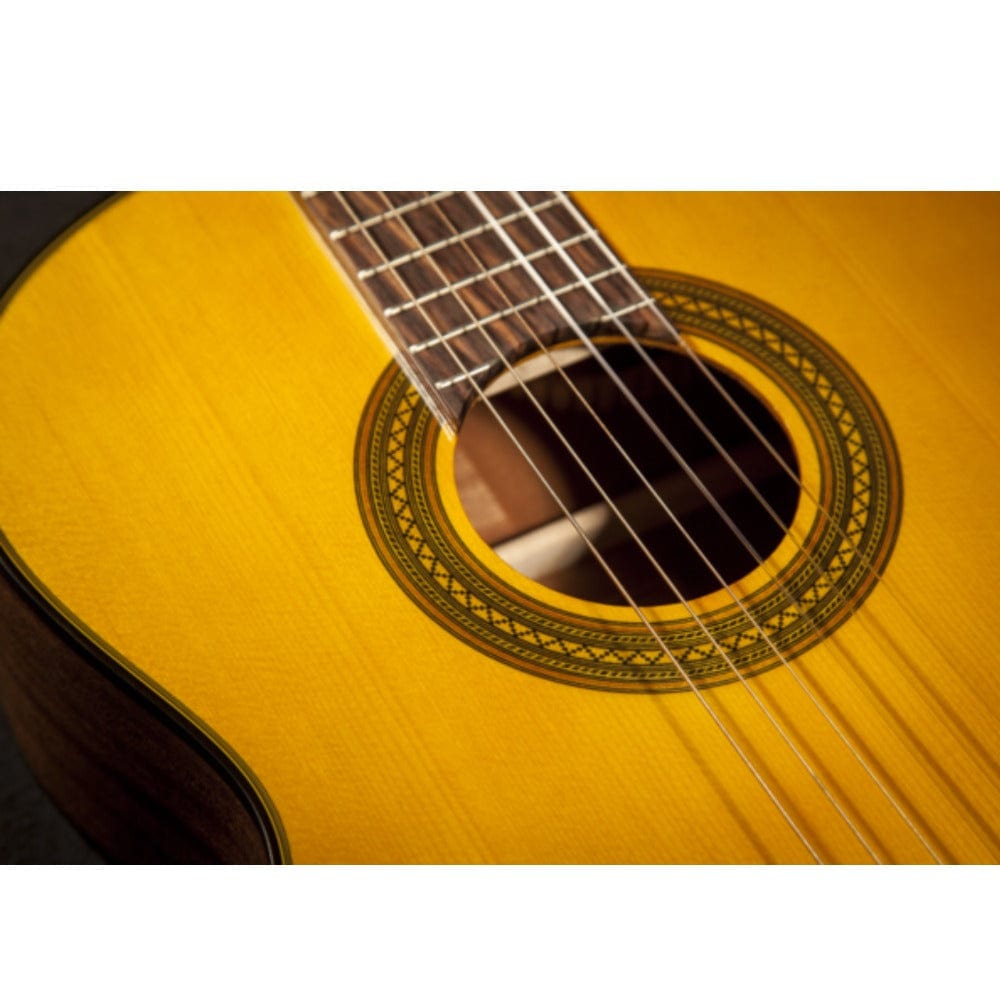 takamine classical guitars natural takamine gc1ce cutaway nylon string electro acoustic guitar - natural