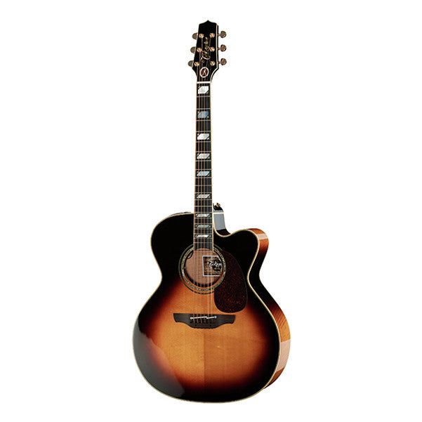 takamine electro acoustic guitars takamine ef250tk toby keith cutaway electro acoustic guitar - sunburst high gloss
