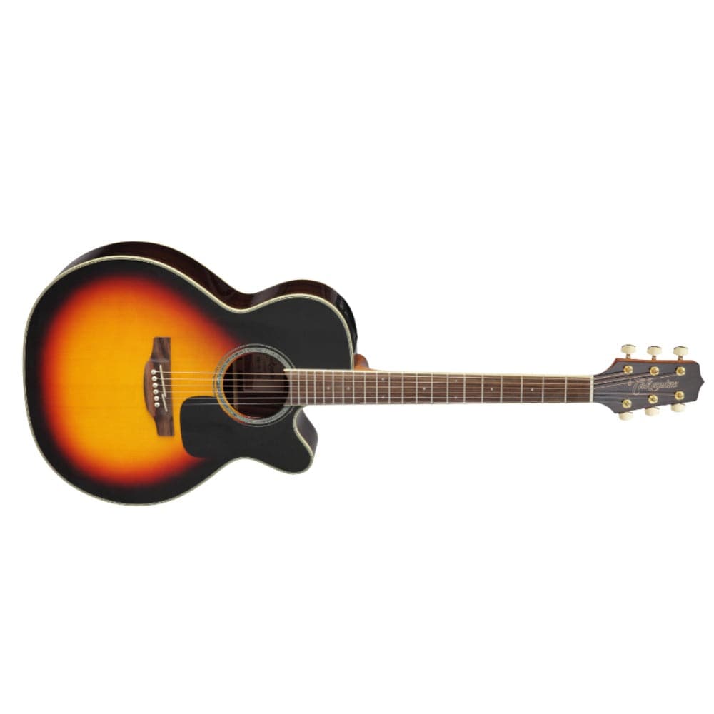 takamine electro acoustic guitars takamine gn51ce cutaway solid spruce top electro acoustic guitar #color_brown-sunburst
