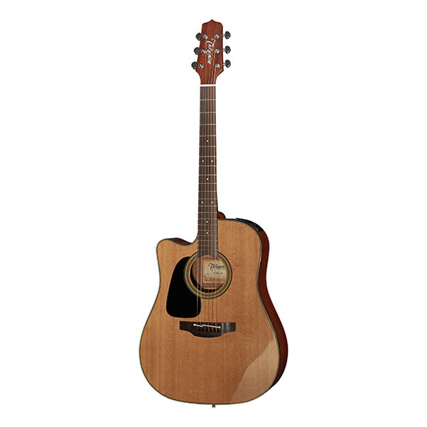 takamine electro acoustic guitars takamine pro p1dc lh dreadnought cutaway electro acoustic guitar - natural