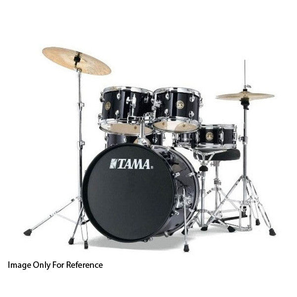 tama acoustic drum kits black tama imperialstar ip58h5 5 pcs drum kit #color_black