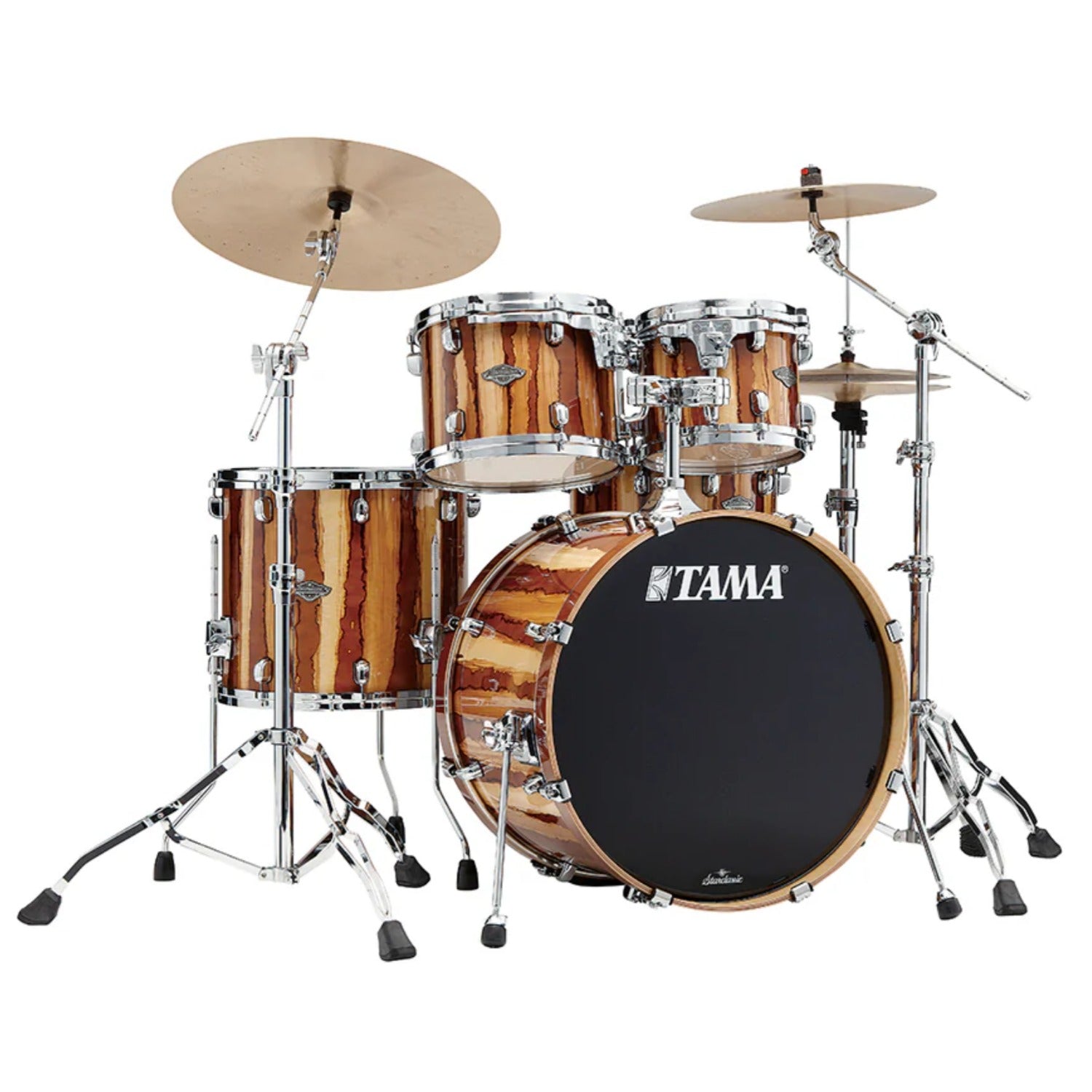 Tama Acoustic Drum Kits Caramel Aurora Tama Star Classic Performer 5 Piece Acoustic Drum Kit
