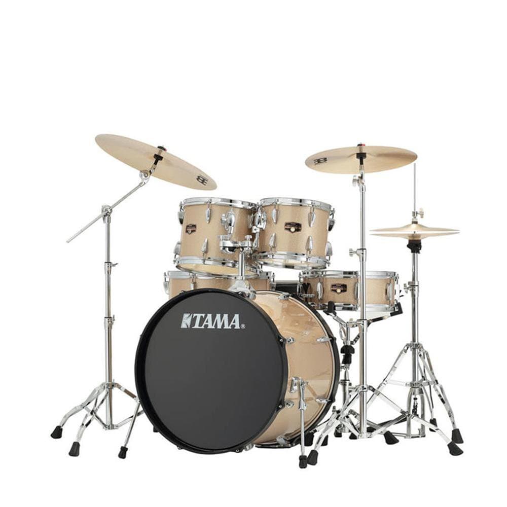 tama acoustic drum kits champange mist tama imperial star ip52kh6n 5-piece acoustic drum kit