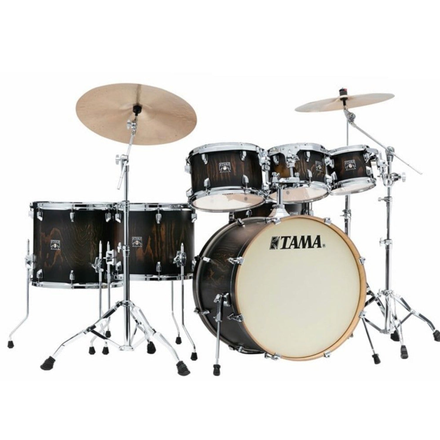 Tama Acoustic Drum Kits Garnet Burst Lacebark Pine Tama CL72RSP Superstar Classic 7 Piece Acoustic Drum Kit
