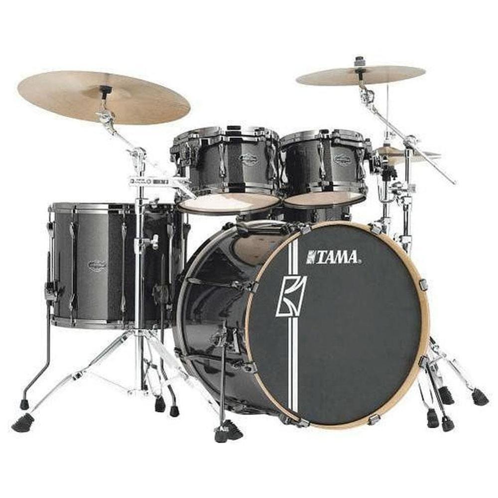 tama acoustic drum kits midnight gold sparkle tama mk52hzbns drum set superstar hyperdrive #color_midnight-gold-sparkle